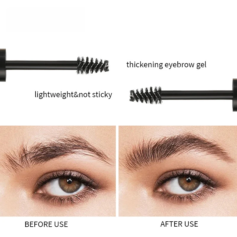 Eyebrow Gel Long-lasting Fixed Eyebrow Waterproof Quick-dry Hose Transparent Eyebrow Gel Makeup Eye Makeup 3