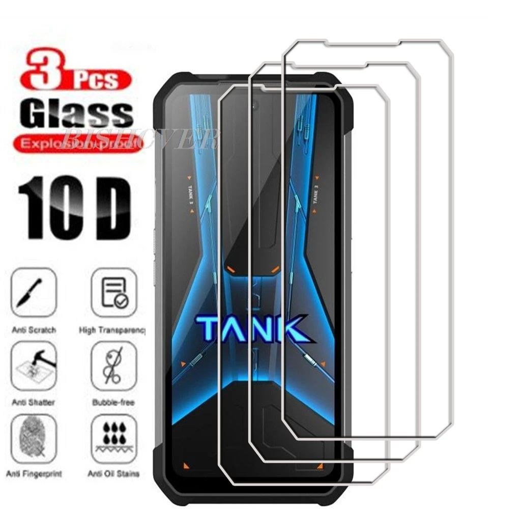9H Protezione Originale In Vetro Temperato Per Unihertz 8849 Tank 3 Pro 6.79 "8849 Tank 3 Pellicola Protettiva Per Schermo