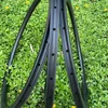 700C Carbon Rims 28/30/36mm Wide 30/35/40/45/50/55/60mm Depth Tubeless Disc Brake Super Light Road Bike Carbon Rims 4