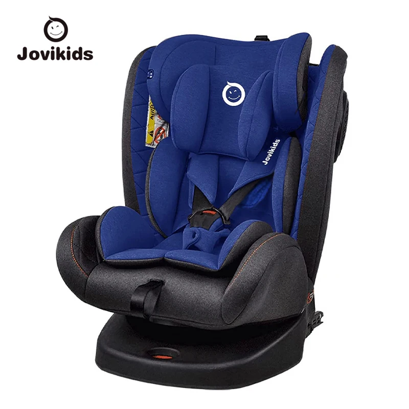 Jovikids チャイルドシート ISOFIX 360°回転式 Jovikidsチャイルドシート360°回転式ISOFIX固定とキャノピーブルー
