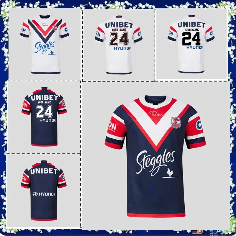 

Sydney Roosters 2024 Mens Home Jersey 2023/2024 SYDNEY ROOSTERS COMMEMORATIVE ANZAC TRAINING JERSEY size S--5XL