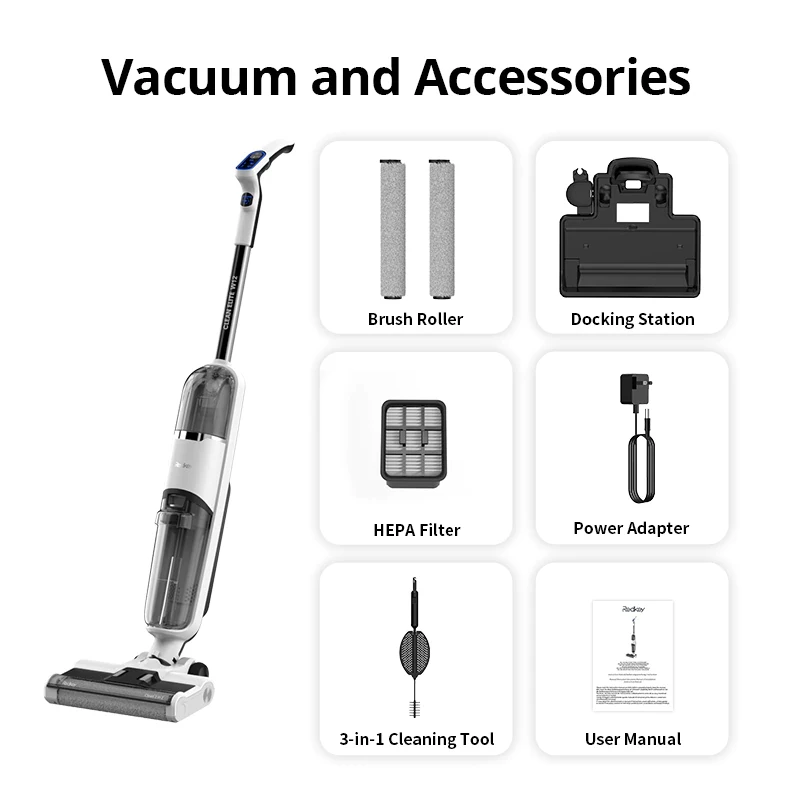 Vertical Wireless Vacuum Cleaner Mop Wireless Wet Dry Vacuum Cleaner