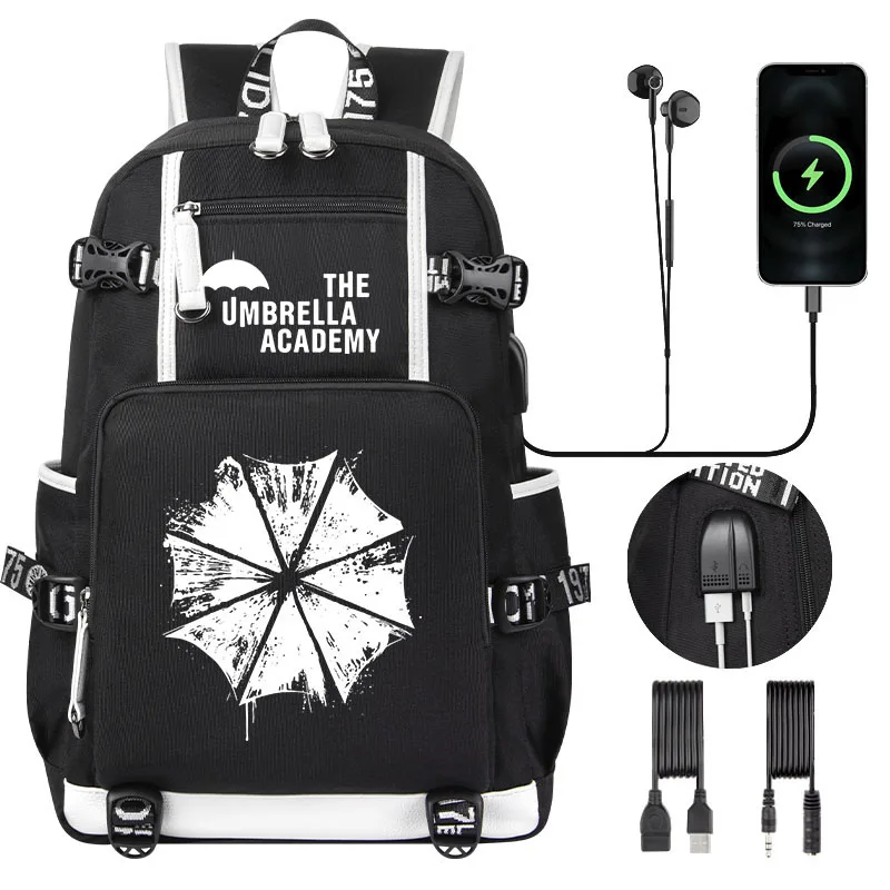 high-capacity-the-umbrella-academy-backpack-usb-charging-boy-girl-school-backpack-schoolbag-for-elementary-school-students