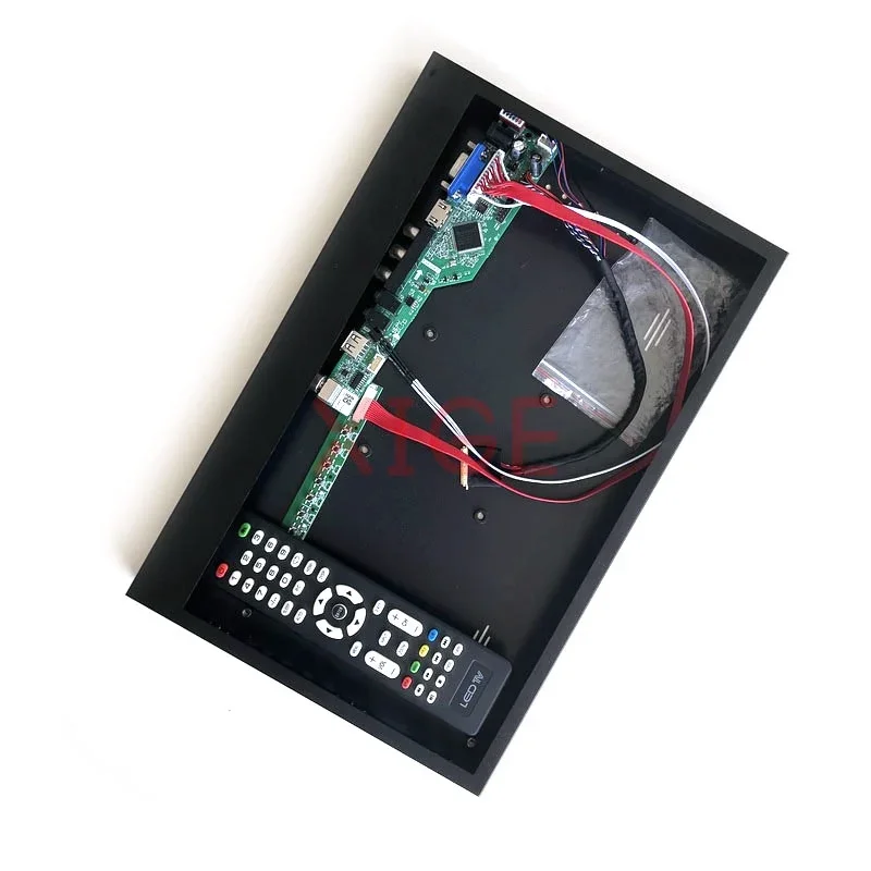 

Controller Board+Metal Shell For LTN140AT27/LTN140AT28 14" 1366*768 Analog TV Signal DIY Kit VGA+HDMI+AV+USB Display 40 Pin LVDS