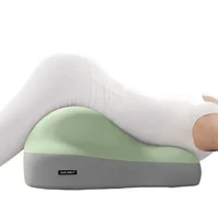 Coussin de lit ergonomique multifonctionnel vert en mousse à mémoire de forme pour le soutien lombaire et le confort abdominal, pour lit et canapé, vert 5