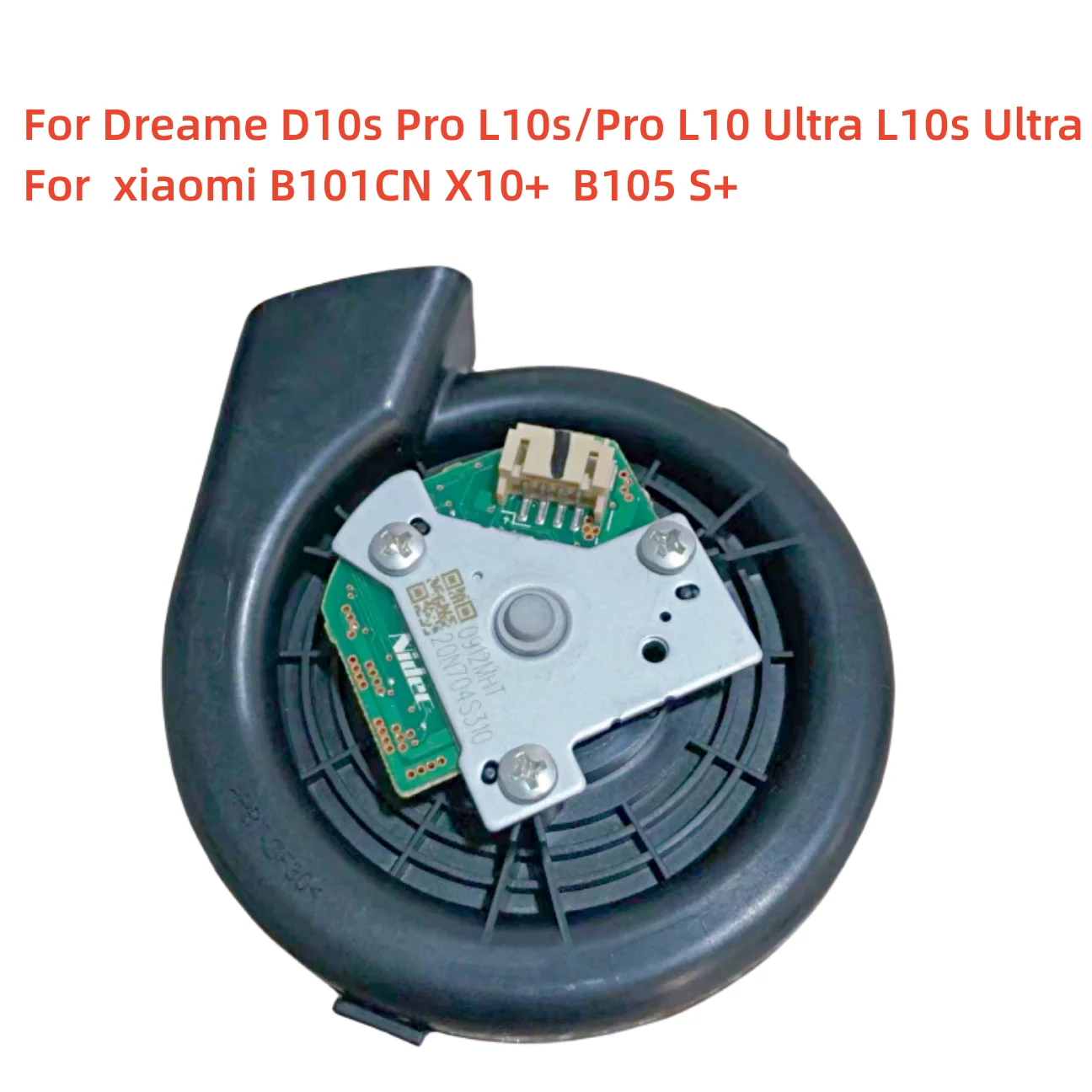 Módulo Ventilador para Dreame D10s Pro L10s Pro L10 Ultra Xiaomi B101cn X10 Mais Robô Aspirador