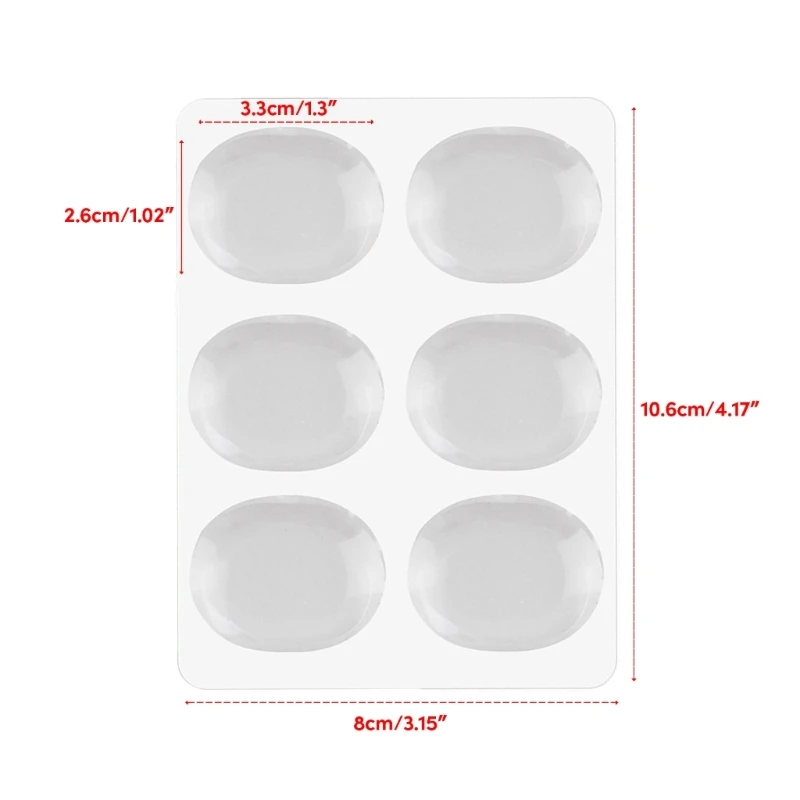 Silicone Silencers 6Pcs Drum Dampeners For Snare
