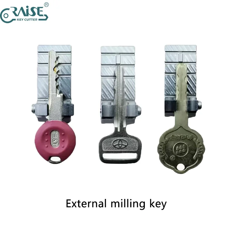 Locksmith Tools Multifunctional key clamping fixture jaw for manual Key Cutting Machine Accessories