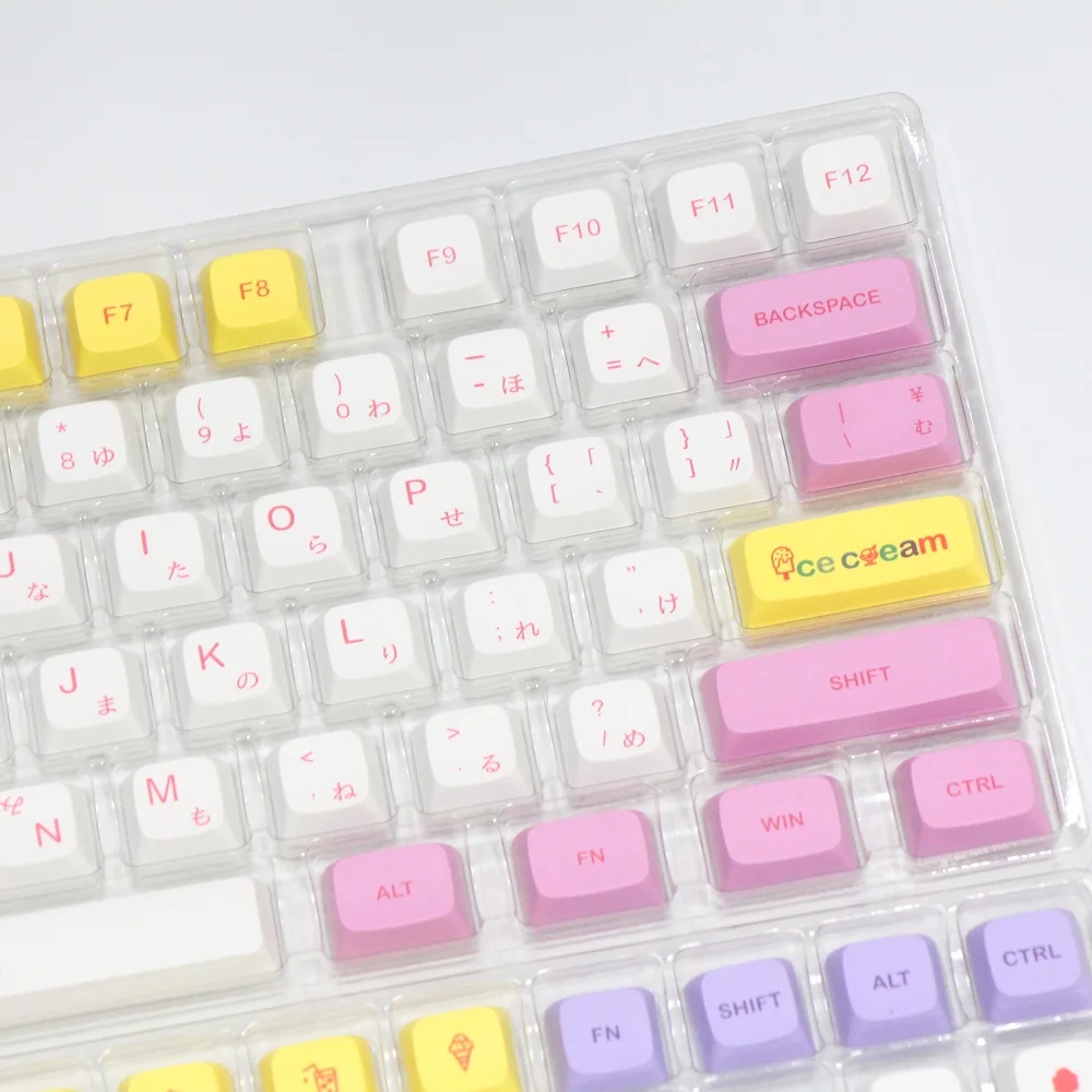 DYE-SUB Keycaps, personalizado Keycap Keys, Cherry Gateron, Interruptores Outemu MX