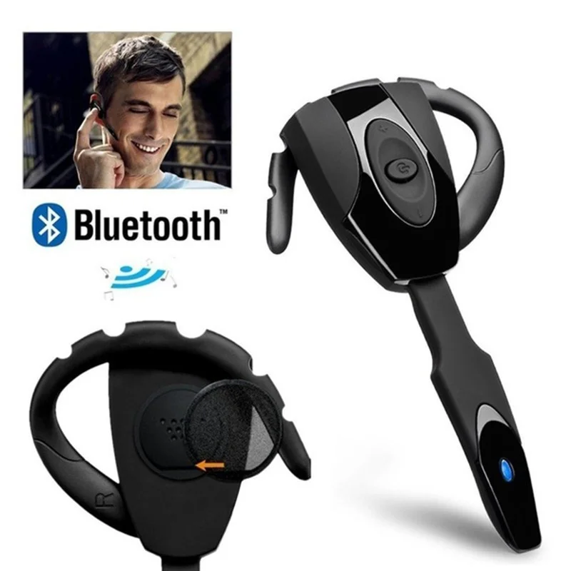 Wireless Headphones Business Earphones Bluetooth-Compatible Headset Microphone Rechargeable Standby Car Driving Sport Handsfree 2