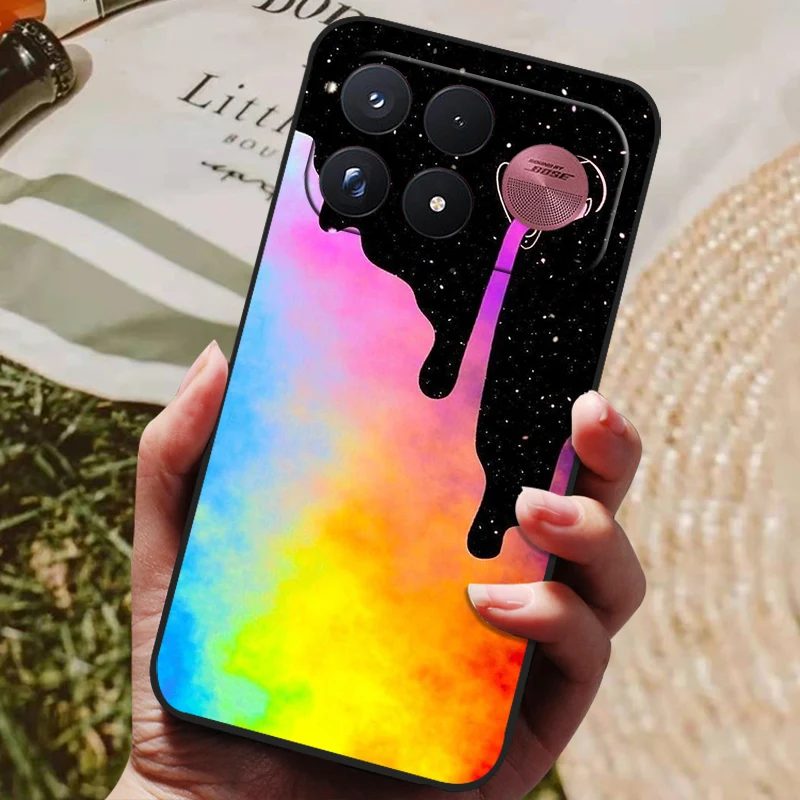 Cute Cartoon Silicone Back Cover - Soft Protective Case