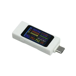 HD Display USB Power Meter Tester for Voltage, Current, and Energy Monitoring (1.06 - inch)