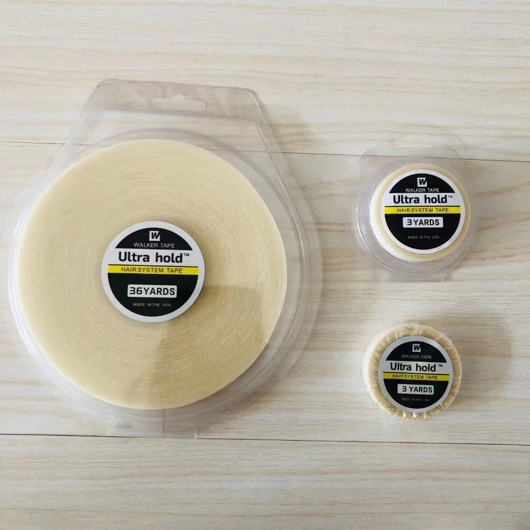 Nastro Biadesivo Per Parrucche - Rotolo 1cm X 3 Yards, Resistente All'Acqua, Per Pizzo Frontale - Foto 13