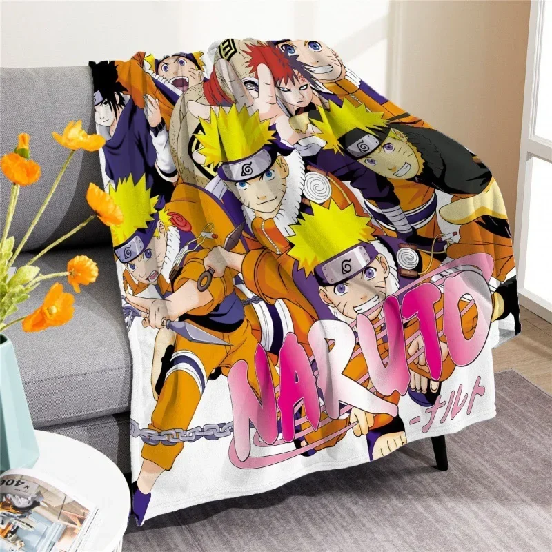 

Фланелевое Одеяло с принтом из мультфильма аниме «Наруто», детское одеяло, диванное одеяло, теплое и удобное одеяло