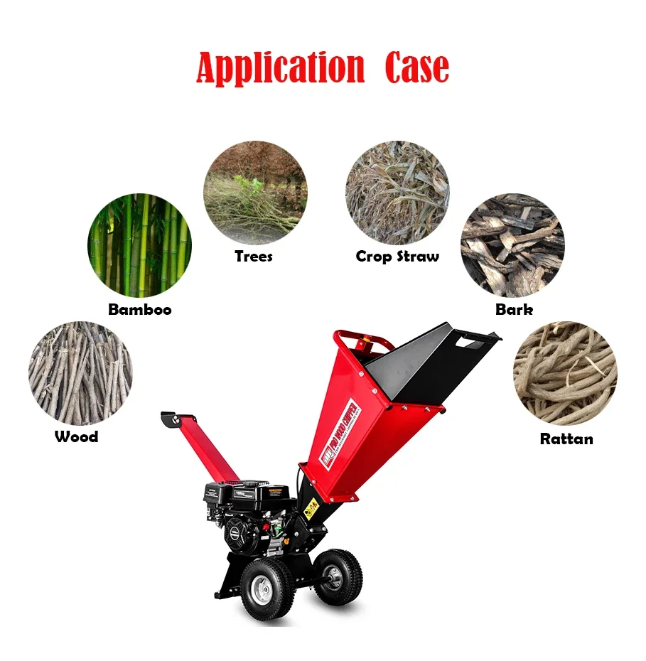 very mini wood chipper wood shredder for garden to use 2