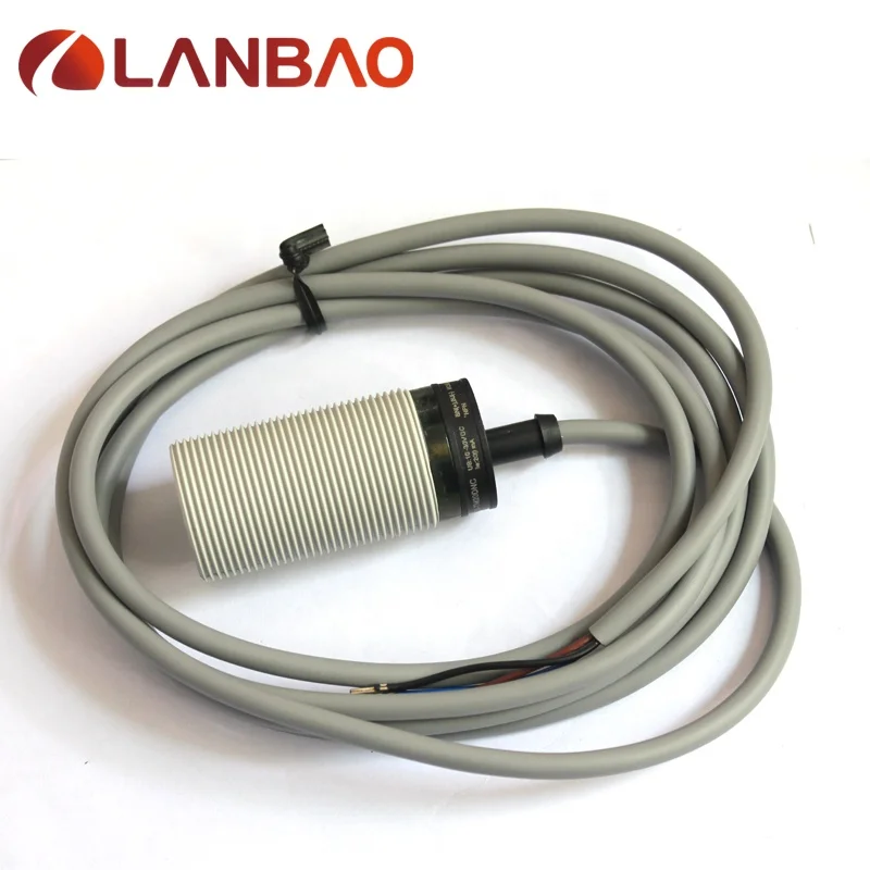 LANBAO IP67 Through Beam Photoelectric Sensor M30 Object Detection Position Proximity Sensor Switch