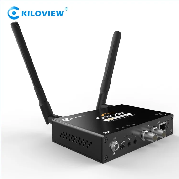 Kiloview WIFI 4G 인코더, HD sdi-rtmp RTSP SRT 무선 비디오 인코더 H264
