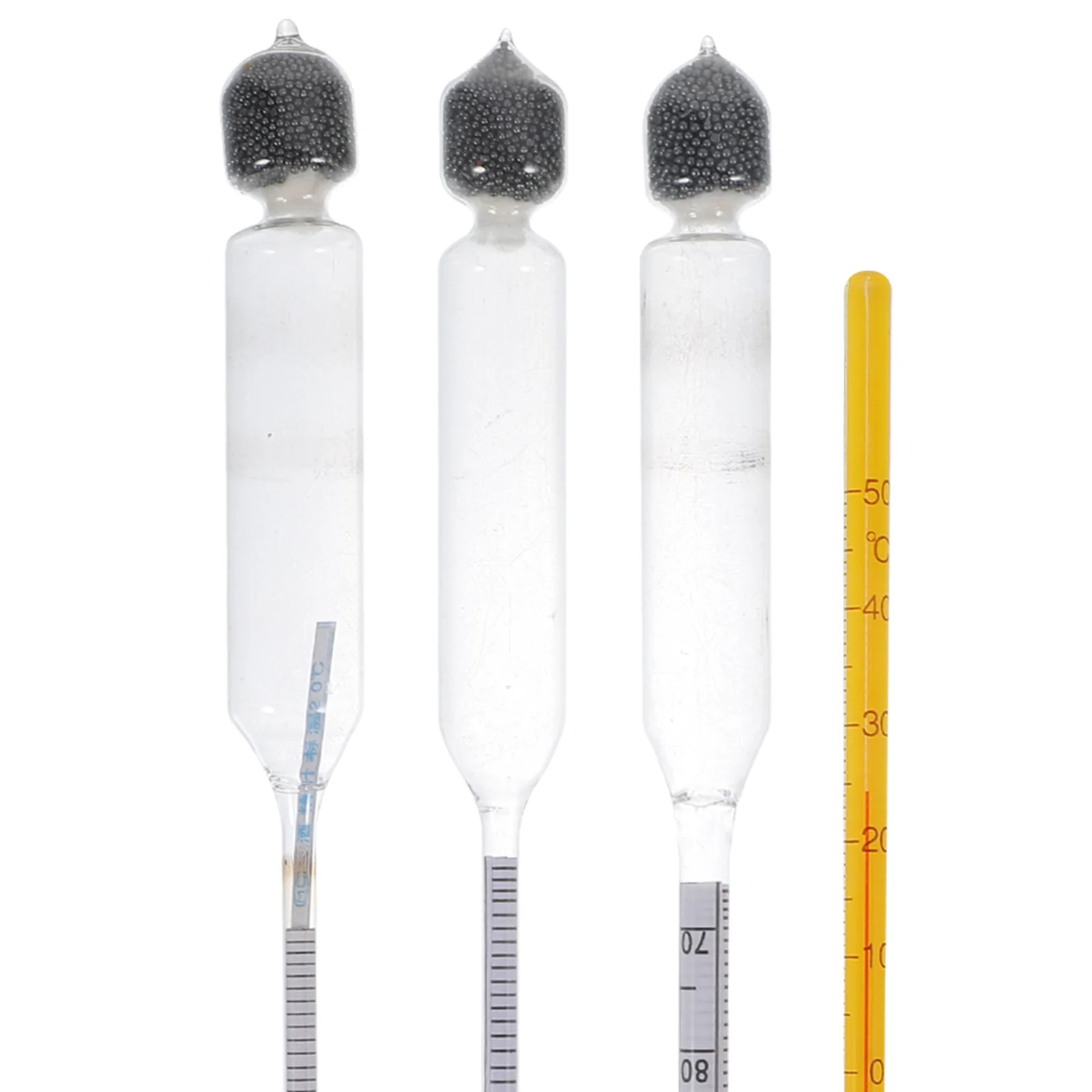 Alcohol Meter Brewing Kit Glass Hydrometer Paper Tester Thermometer alcohol tester