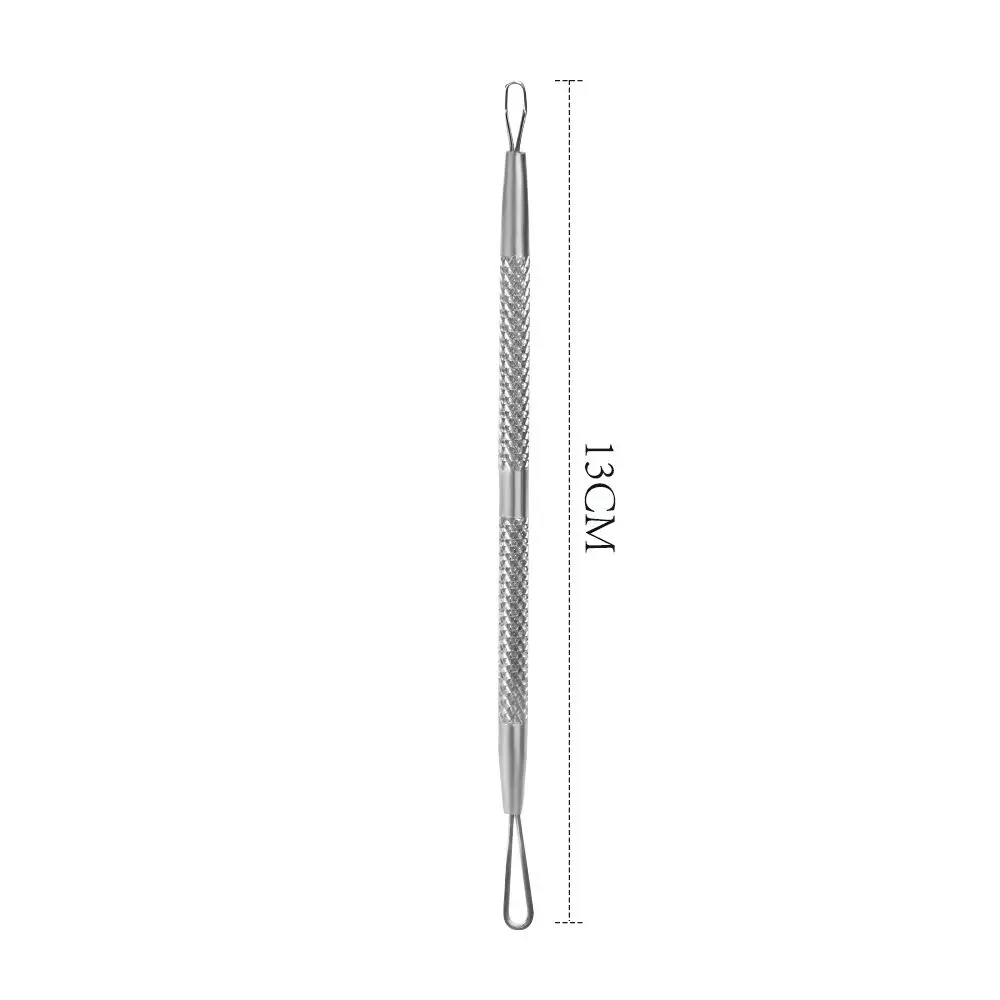 Professional Stainless Steel Blackhead Remover Tool Comedone Acne Pimple 2 Loop Needles Blemish Extractor Remover Skin Care Tool 3