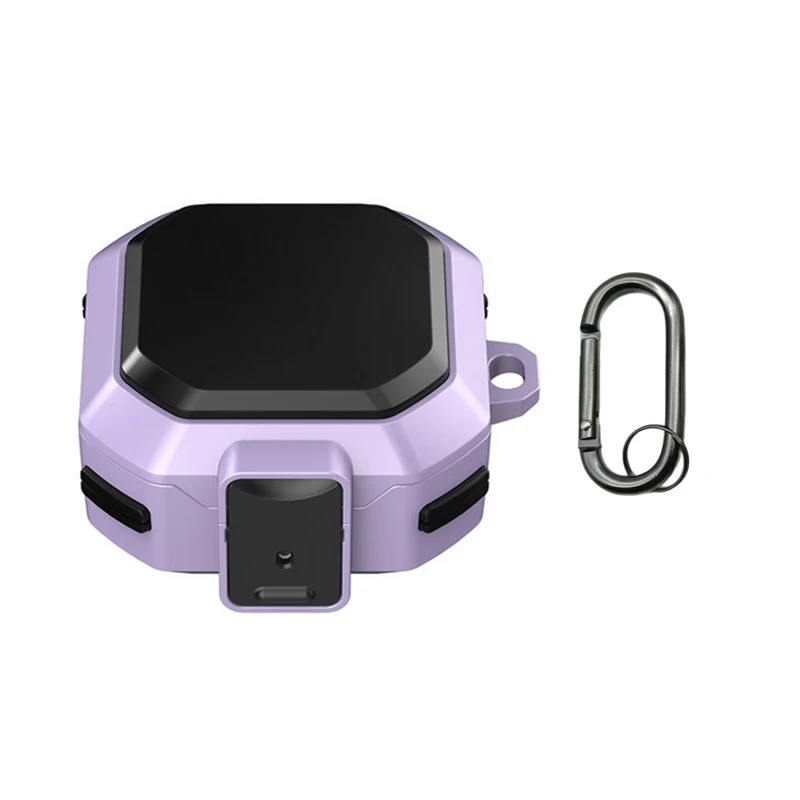 Shockproof Earbud Case with Keychain and Switching Feature