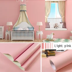 Sage Green Waterproof Self-Adhesive Decorative Wallpaper for Cabinets, Walls, and Countertops (25 Pink)