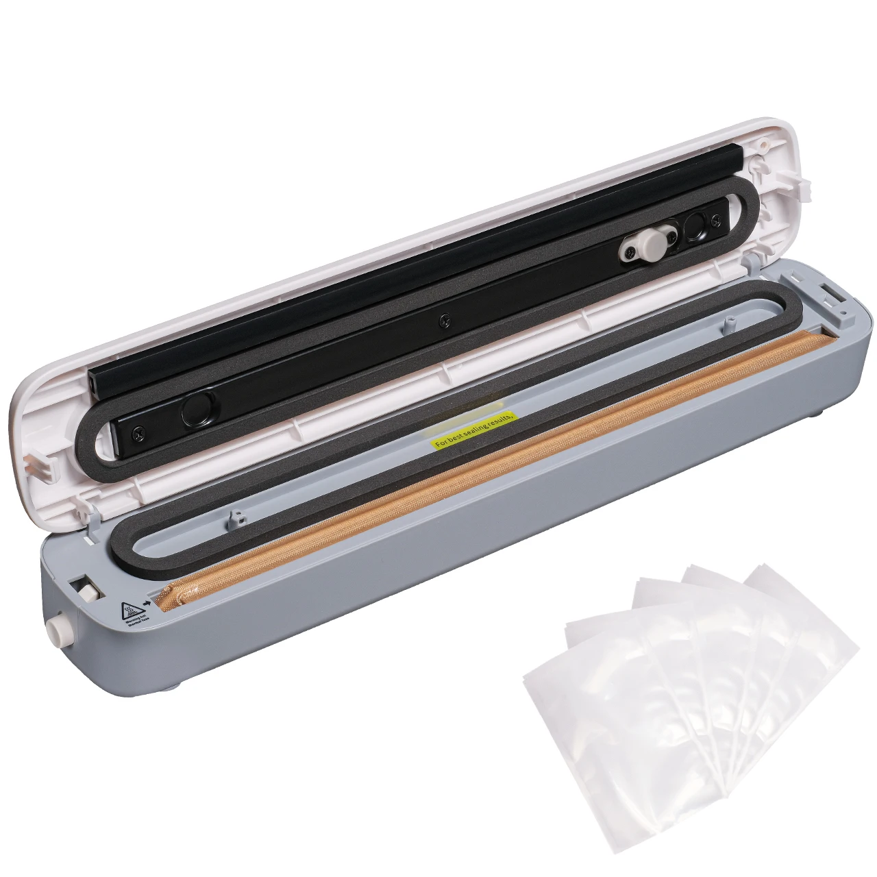 Вакуумный упаковщик BORT BVV-200 (90 Вт; 65 кПА; ширина пакета 300 мм; 12 л/мин)