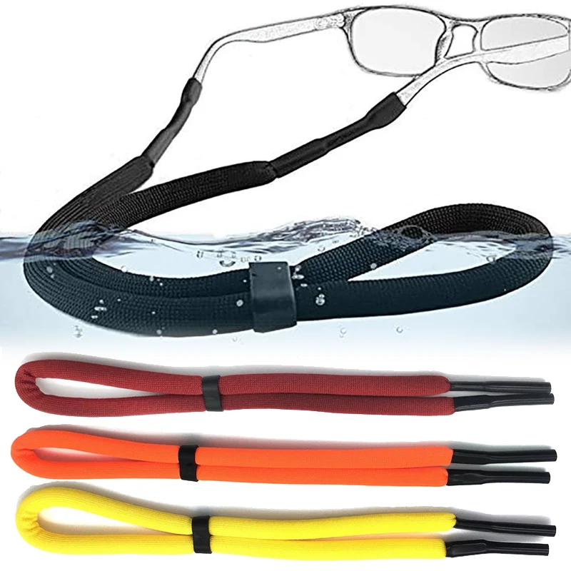 Glasses Chain Unisex Water Sports Floating Sunglasses Chain Anti-Slip String Glasses Ropes Band Cord Holder Goggle Reading Eyeglasses Straps