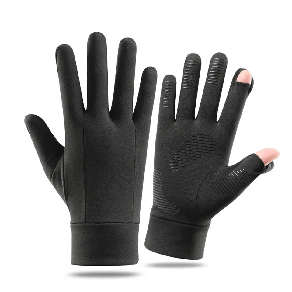 

Warm Full Finger Skiing Gloves Waterproof Snowboard Snow Ski Mittens Non-slip Palm Windproof Comfortable Cycling Running Gloves