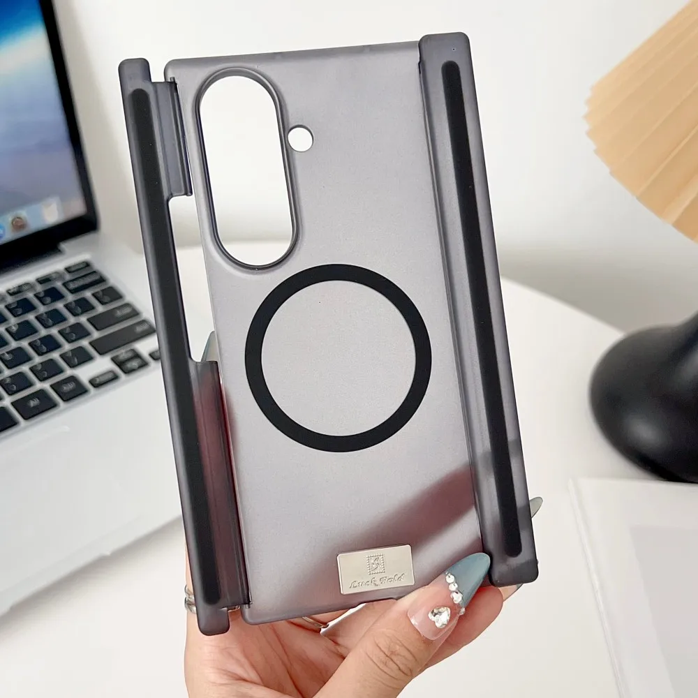 Samsung Galaxy Z TriFold Hard Transparent Magnetic Protective Case
