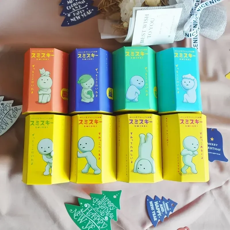 Smiki Multiple Series Nottilucente Green Doll Blind Mystery Box Action Figures Decorazione Modello Desktop Giocattolo Per Regali A Sorpresa