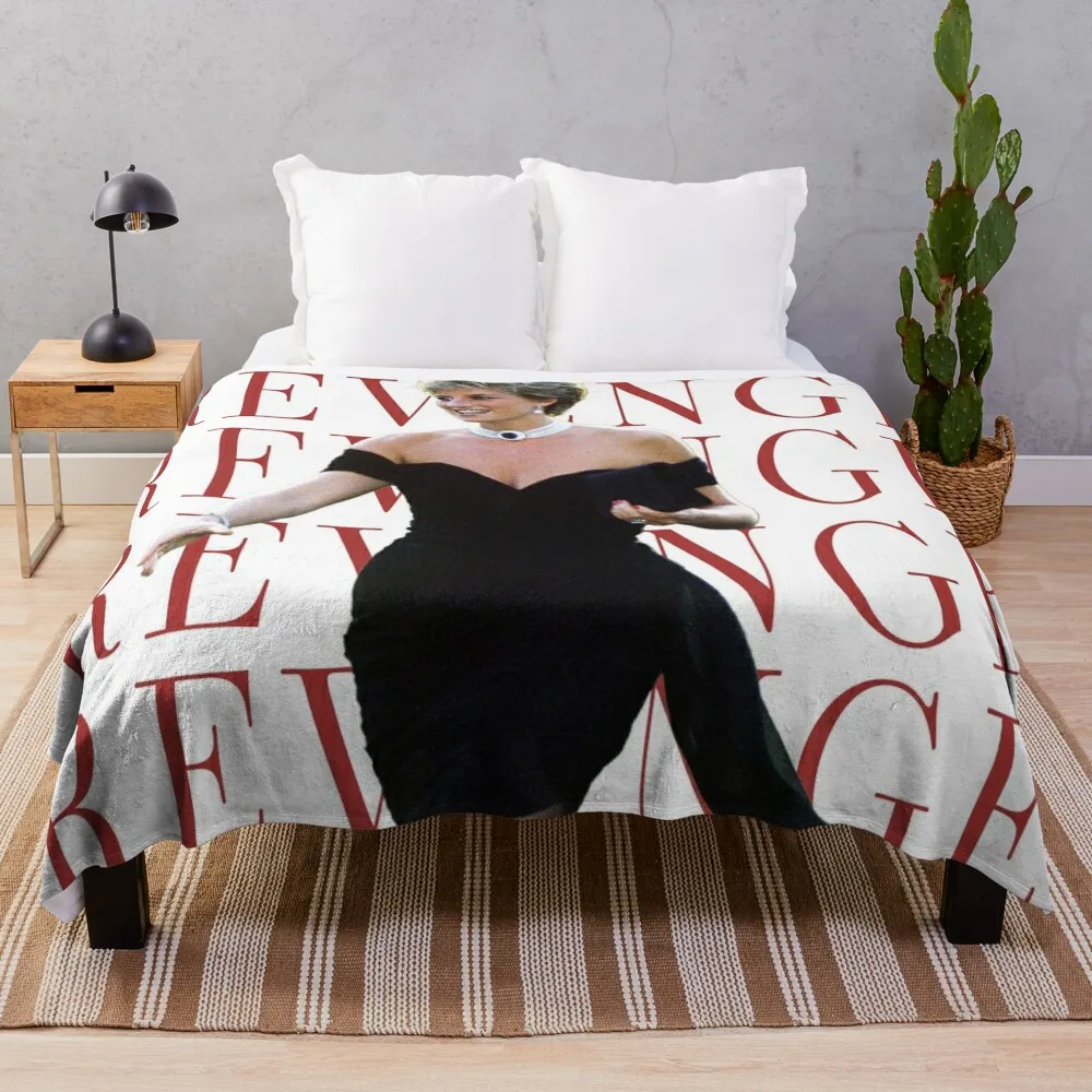 

Princess Diana Revenge Dress Design Throw Blanket cosplay anime Kid'S Blanket sofa anime