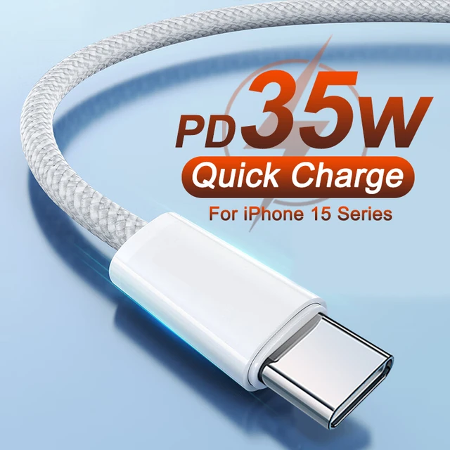 USB Cable For iPhone 15 Pro Max USB C To Type C Fast Charging For iPhone 15  Plus USB Type C Charger Cable Mobile Phone Data Line - AliExpress