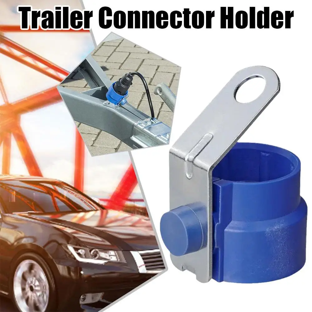 Parking Cover Trailer Plug Holder ABS Bracket Fixed Trailer Connector Socket Converter Connector Accessories trailer plug holder