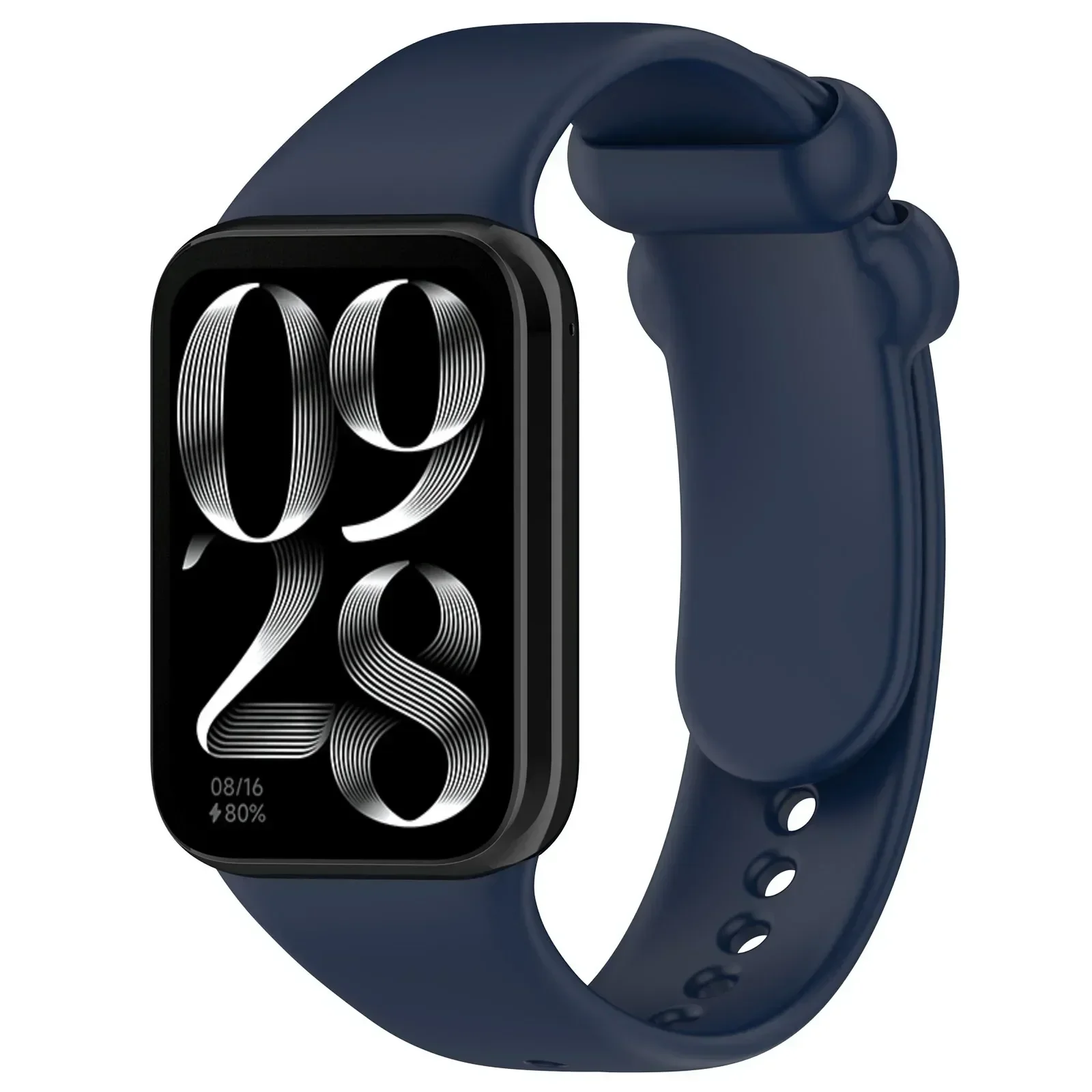 Silicone Sport Smartwatch Replacement Wristband - Adjustable Strap Bracelet Accessories