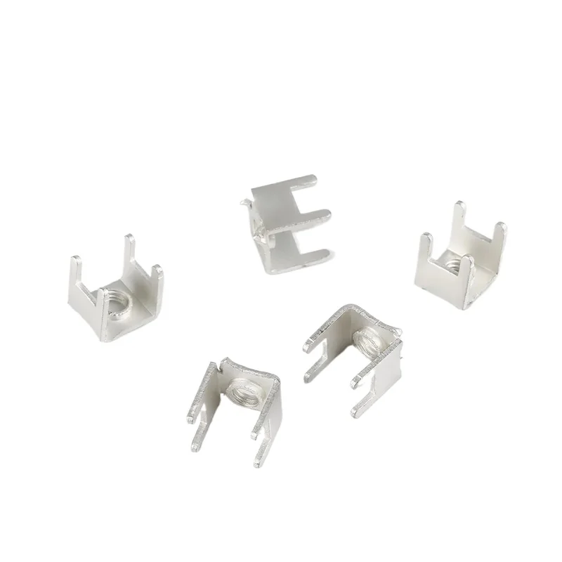 PCB-21B Welding PCB Stamping Terminal M5 4pin U Circuit Board Terminal Post