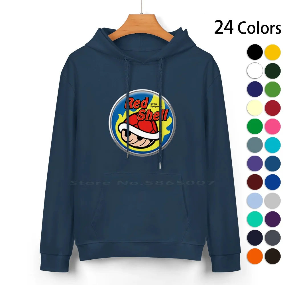 Strike Equipment Felpa Con Cappuccio In Puro Cotone Maglione 24 Colori Kart Tour Kart 8 Deluxe Wii U Gamecube N64 Super Nes Super Switch Luigi