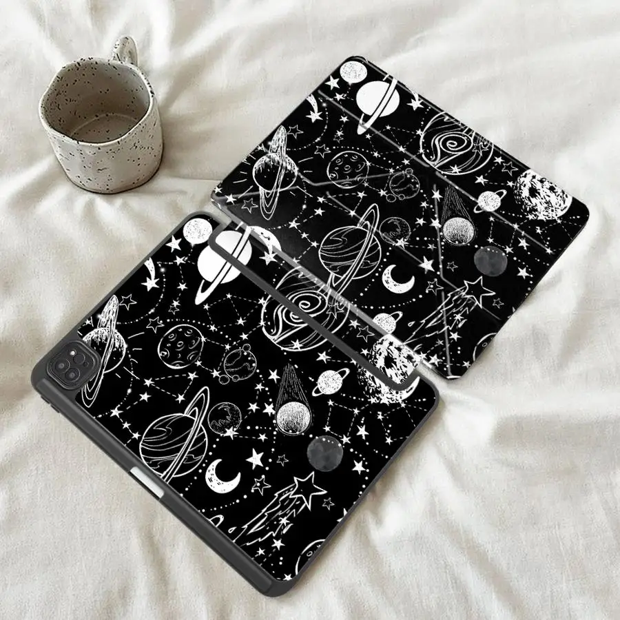 Galactic Tablet Case with Adjustable Holder and Enhanced Protection