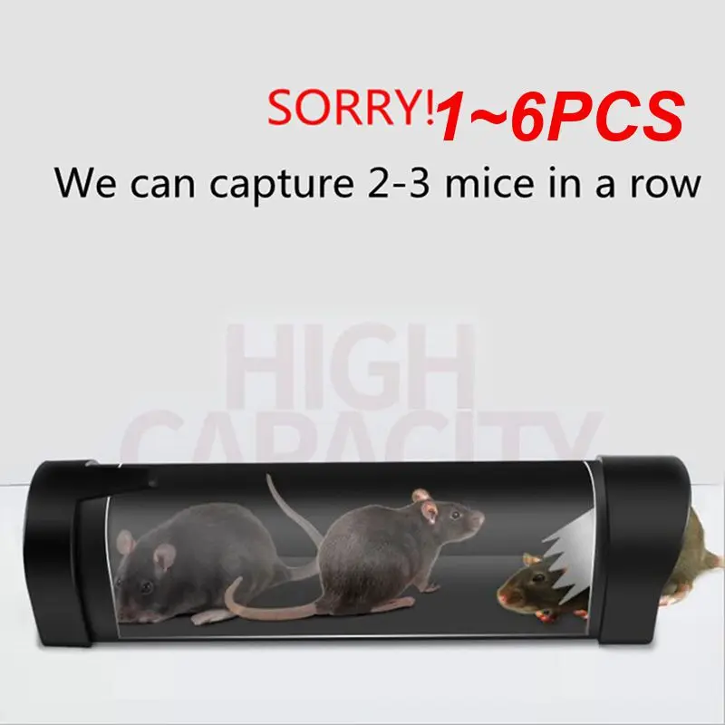 

1~6PCS Mouse Trap Catch and Release Mouse Mice No Kill for Best Indoor/Outdoor Mousetrap Catcher Non Killer Small Capture Cage