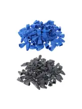  100 Pcs CAT5E CAT6 RJ45 Cap Ethernet Network Cable Strain Relief Boots Connector Plug Cover 