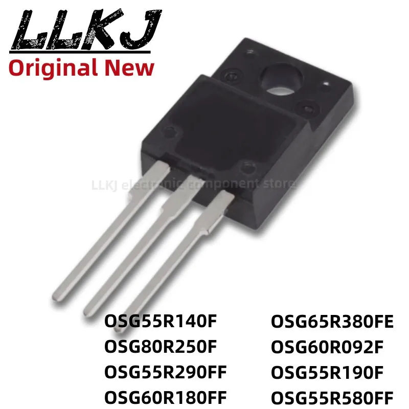 

1 шт. OSG55R140F OSG80R250F OSG55R290FF OSG60R180FF OSG65R380FE OSG60R092F OSG55R190F OSG55R580FF TO-220F MOS полевой транзистор