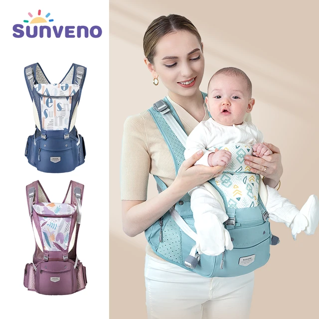 Porte-bébé Ergonomique avec Siège de Hanche- SUNVENO Porte-bébé