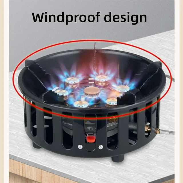 19800W 7-Core Camping Stove 4