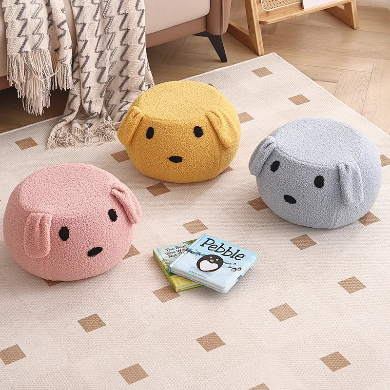 Small Stool Home Low Stool High Sense Internet Celebrity Children Small Bench Living Room Creative Cartoon Cute Door Shoe