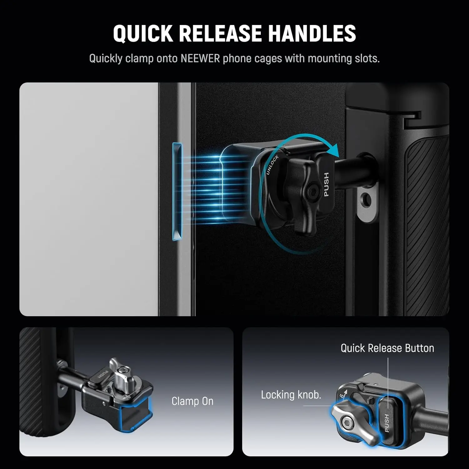 Phone Cage Rig Holder for Samsung Galaxy S25 Ultra,Recording Filming Rig Stabili