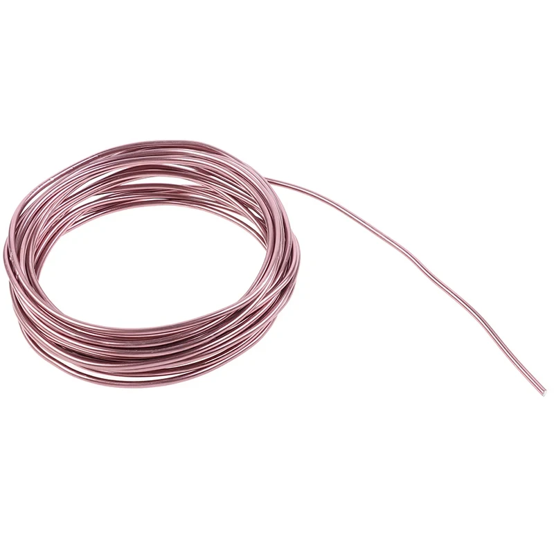 1Pcs Brown Bonsai Wires Anodized Aluminum Bonsai Training Wire 16.5 Feet Tools Metal Wire For Plant Shaped