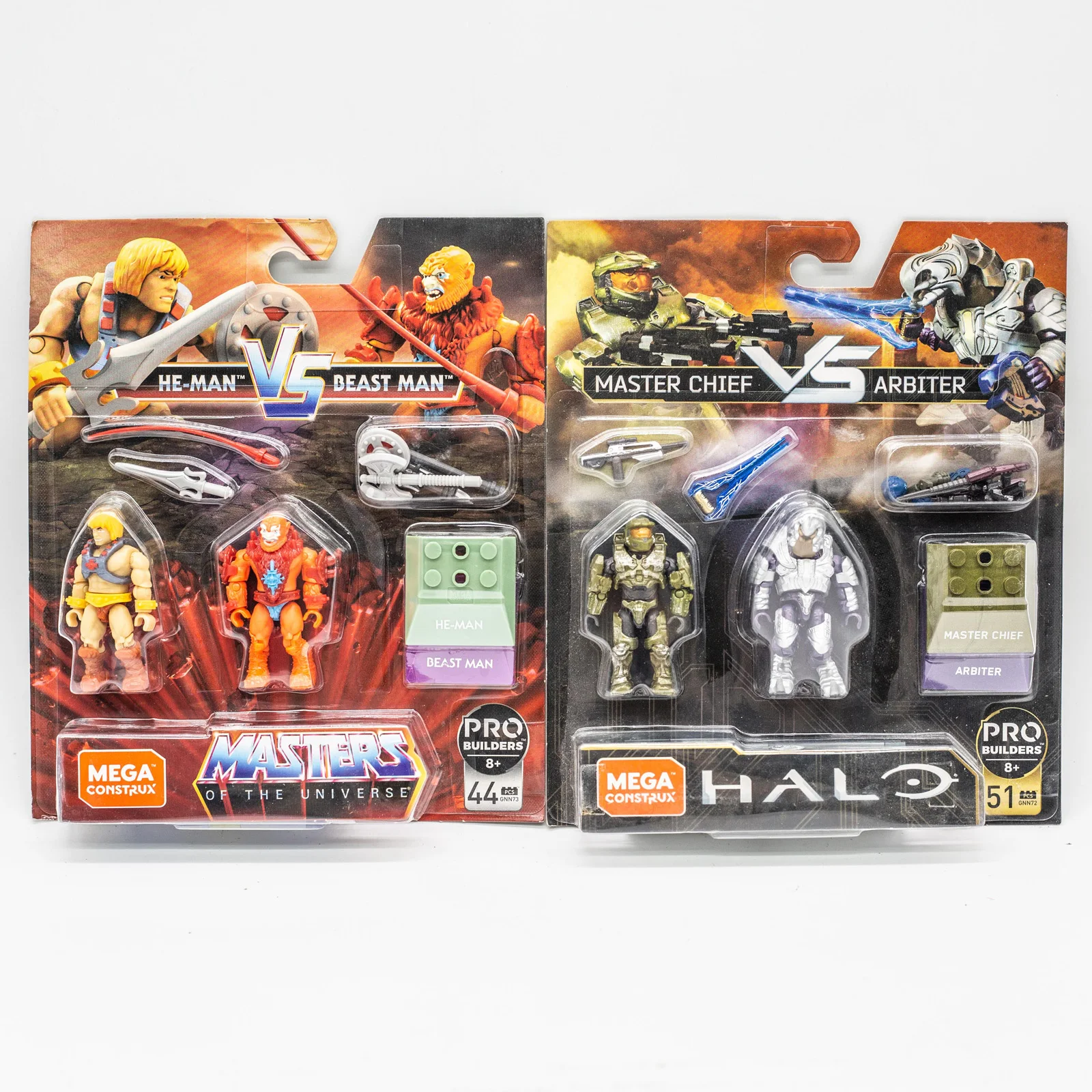 Building Blocks Toys Anime Action Figures Master of The Universe Model MEGAS BLOKS Construx Figures HALOS Building Blocks Figurine Soldier Collection Kids Birthday Gifts