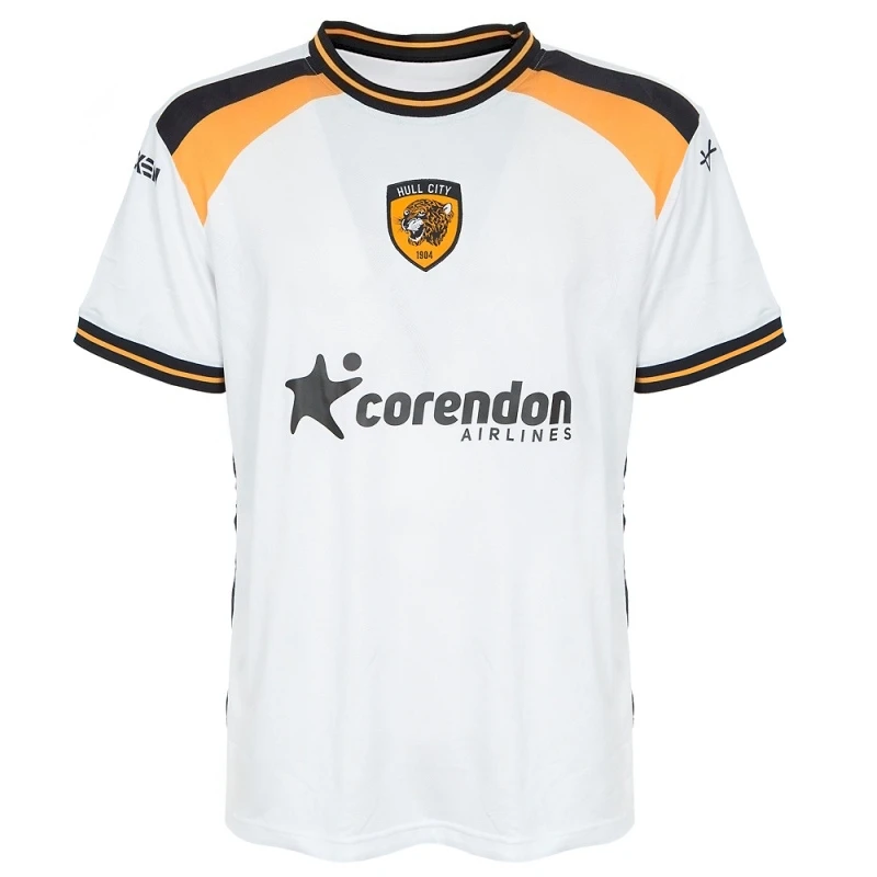 26-27 Hull City Vintage Fußballtrikot, Herren Sommer Neues 3D Sport-T-Shirt, Atmungsaktives Schnelltrocknendes Trainings-Sweatshirt