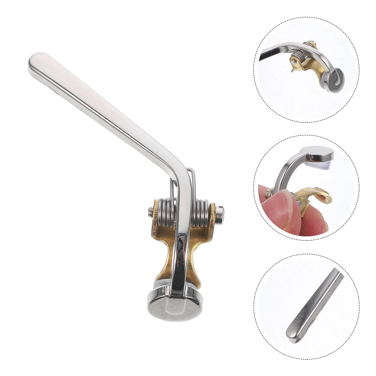Trombone accessory Trombone Watergate Key Bond With Cork Pad Drain Clique Trombone Accessory Durbale Wind Instruments Trombones Parts
