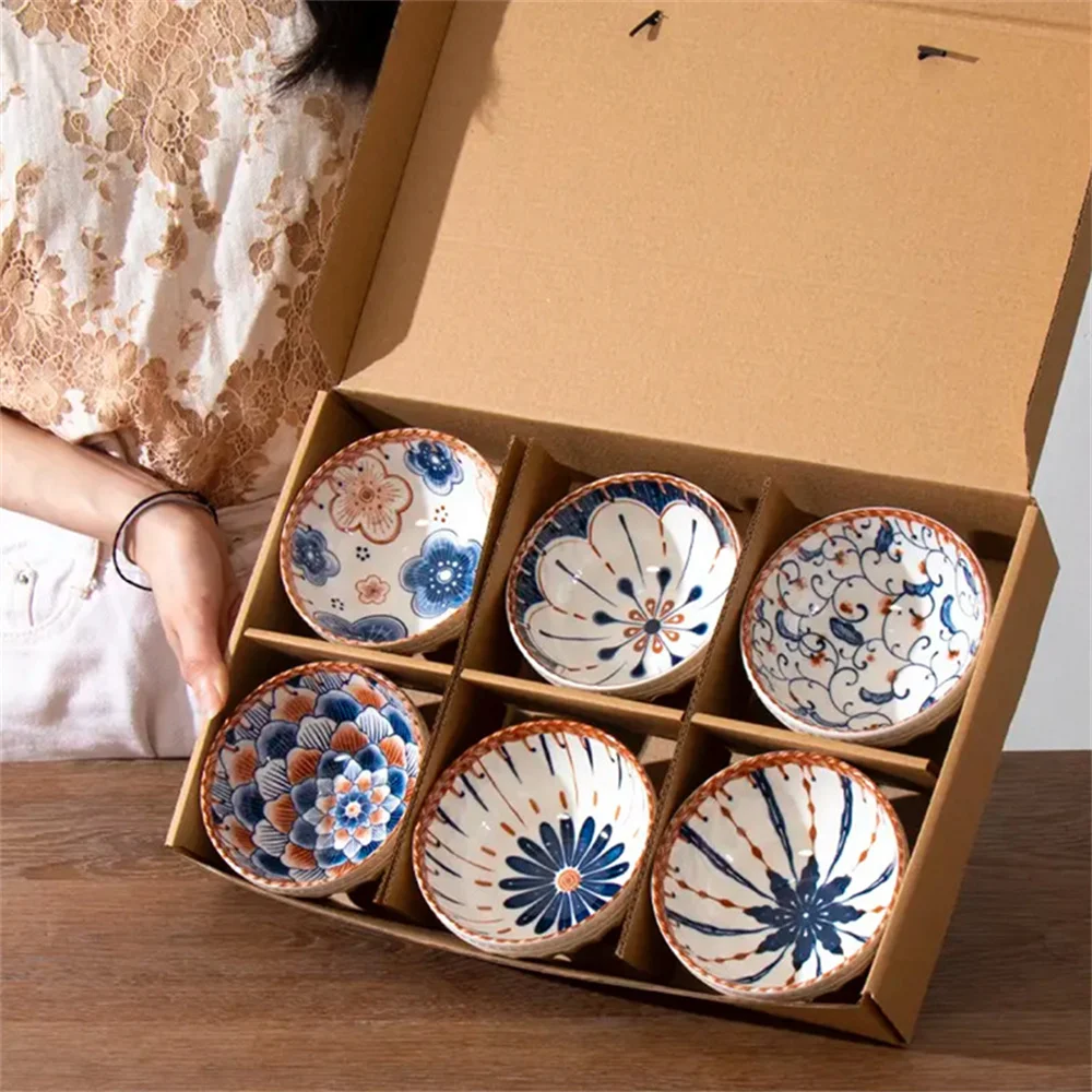 Ceramic Japanese Style Tableware Set - Luxury Baby Adult Dish Cute Feeding Bowls Gift Idea