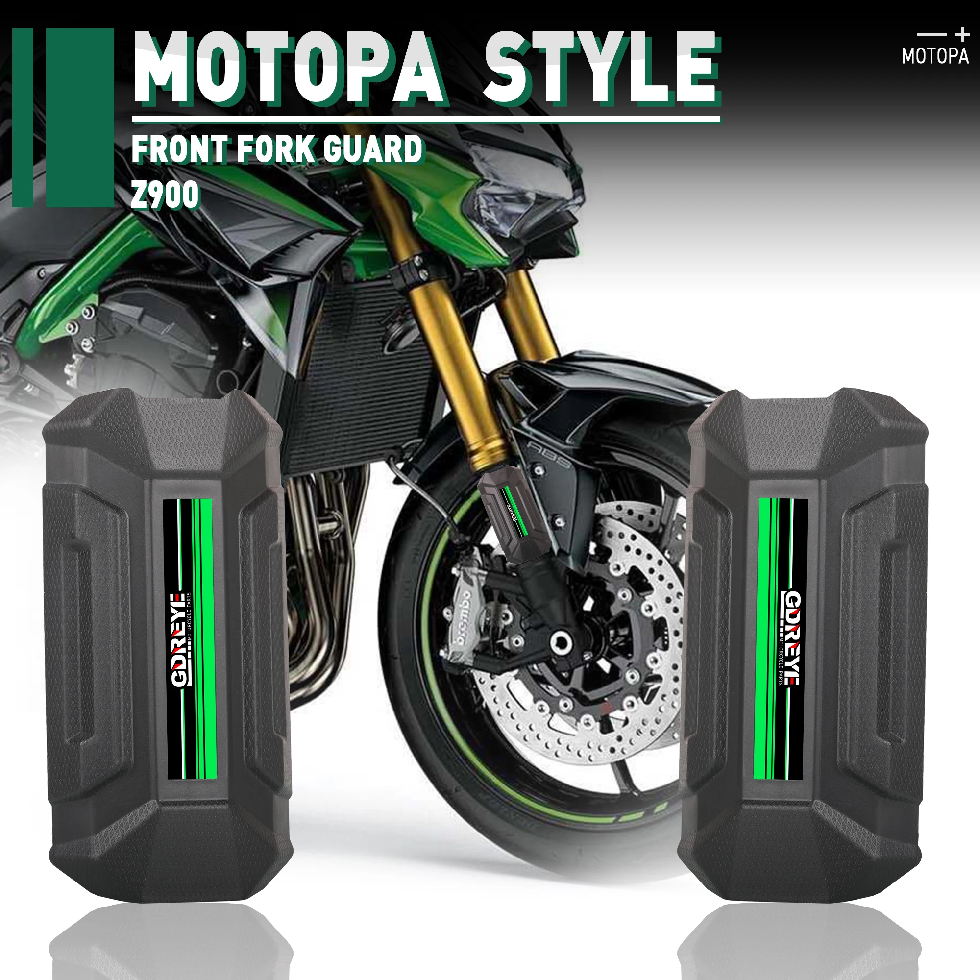 

Амортизирующий защитный чехол для передней вилки мотоцикла Kawasaki Z900 Z 900 Z900RS Z900SE 2017-2023 Z900 SE 2023